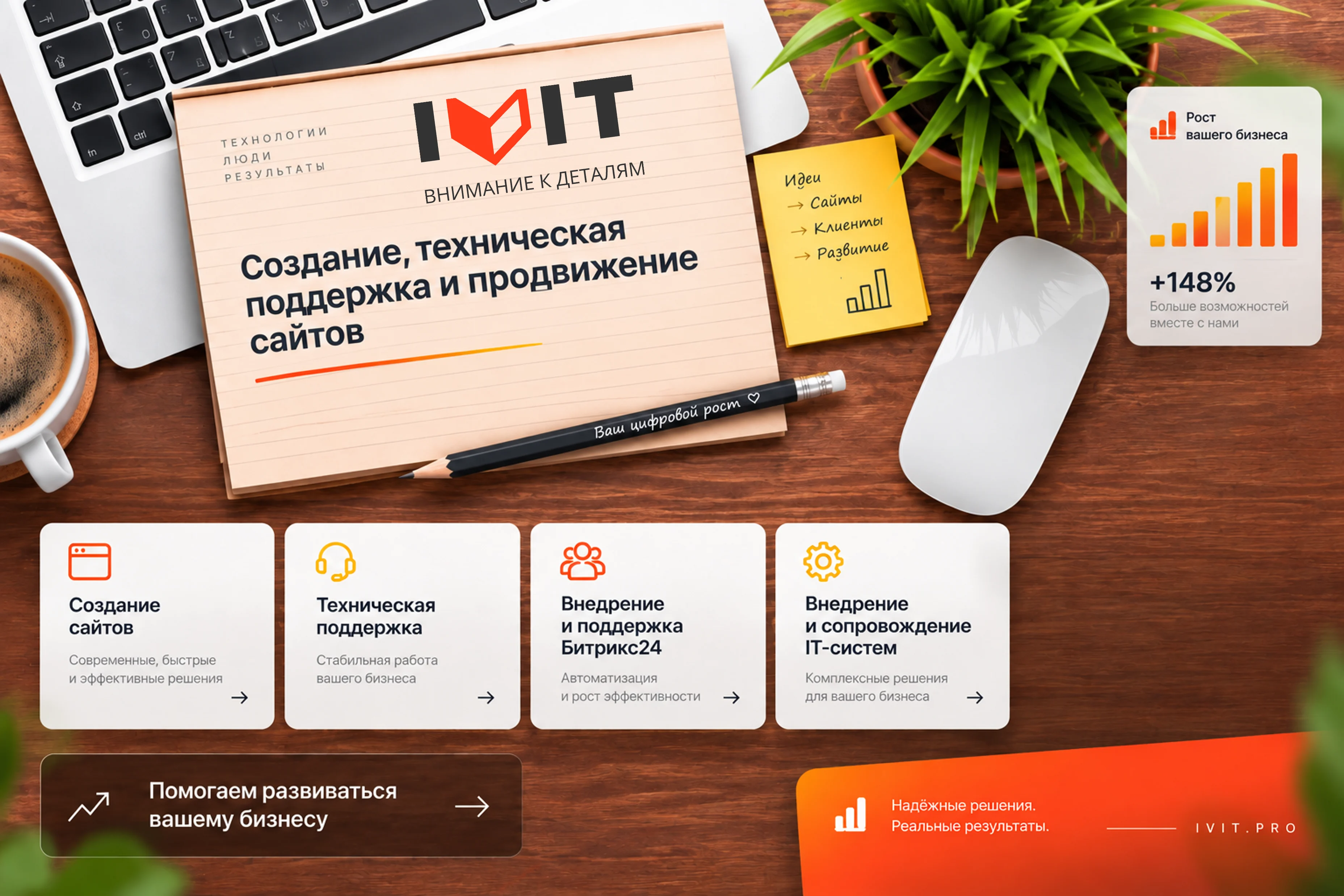 IVIT.PRO — экран сайта